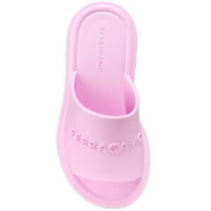 FERRAGAMO 20MM Logo Platform Sandals